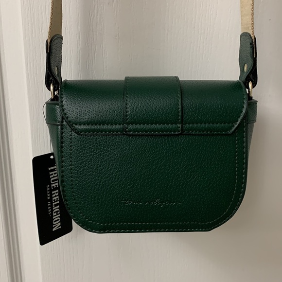 Deep Green True Religion Mini Crossbody Bag - Picture 12 of 17